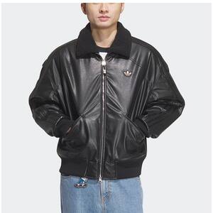 
Adidas/Adidas genuine Clover men's warm sports lapel cotton jacket JL8372