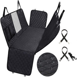 Cross-border new spot delivery dog ​​mat anti-dirty waterproof back seat pet car mat dog rear pet car mat