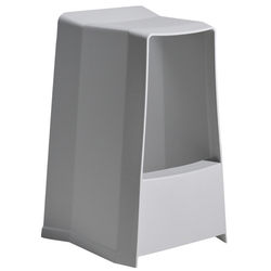 Outdoor modern simple plastic high chair waterproof sun protection thickened internet celebrity bar stool home cafe bar chair