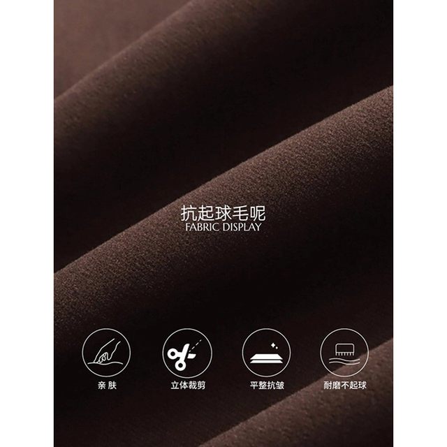 Sinan American street-style fashionable flip double pocket design high waist A-line woolen skirt SN65 new product

