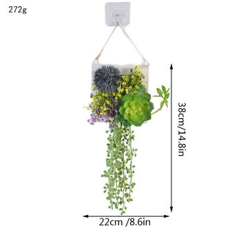 
Simulated plant artificial small fresh photo frame wall hanging office home living room hotel photography creative gardening decoration