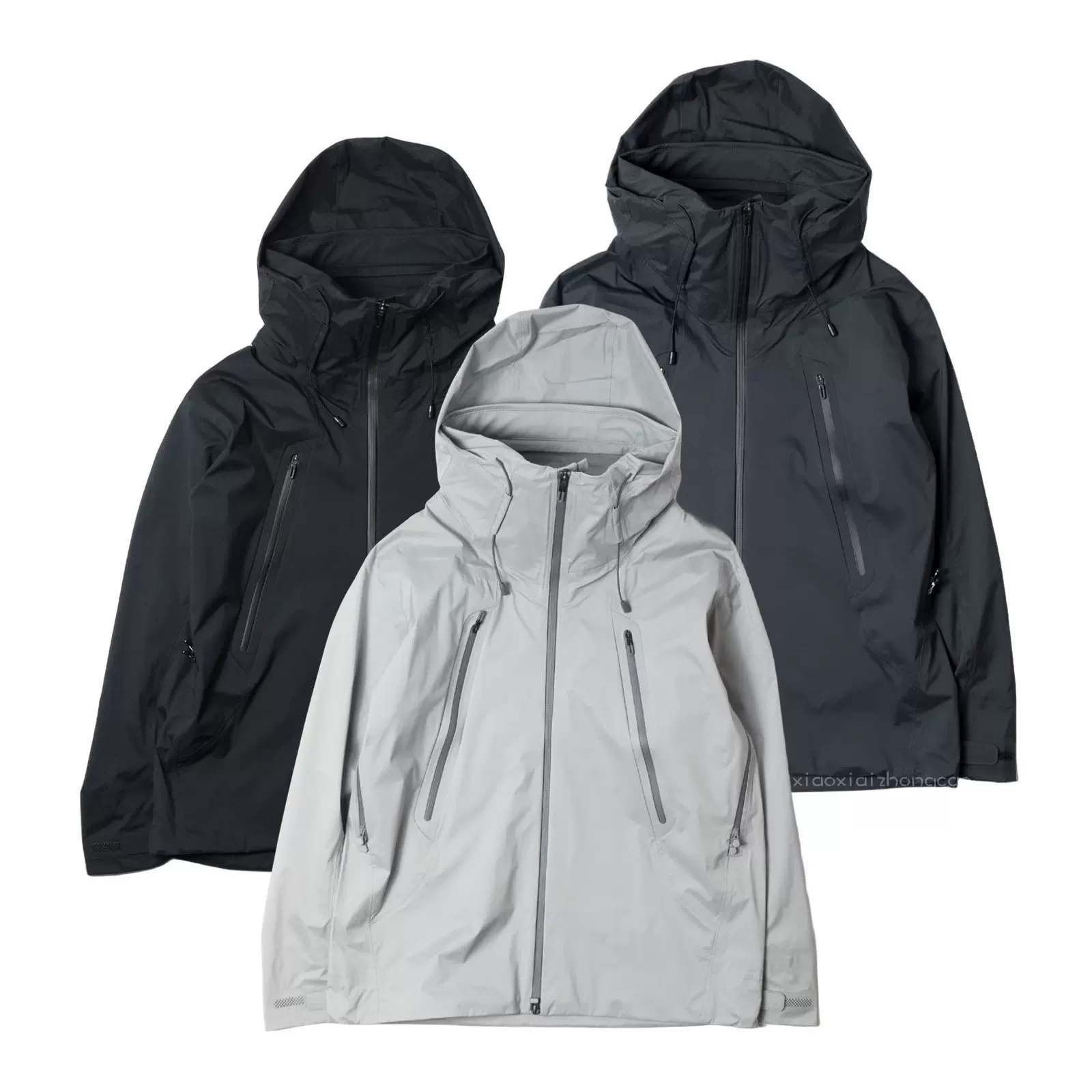 24SS DESCENTE ALLTERRAIN HARD SHELL CREAS水沢防水冲锋衣外套-Taobao Singapore