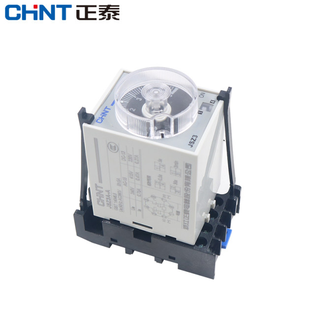 Chint ST3P power on B delay power off C time relay JSZ3A-AD24V220V10 ...