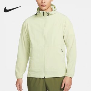 
Nike men's spring and autumn hooded running training sports and leisure water-repellent woven jacket FB7552-371