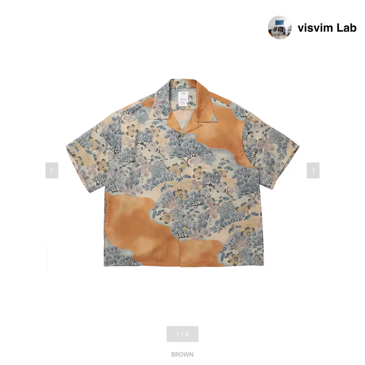 visvim Social Sculpture Langer Shirt Hickory DMGD – LESS 17