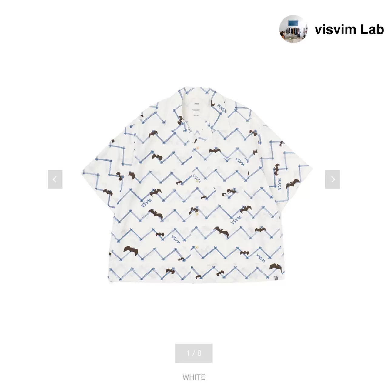 订购』visvim COPA SHIRT S/S BATS 23SS 夏威夷衬衫- Taobao