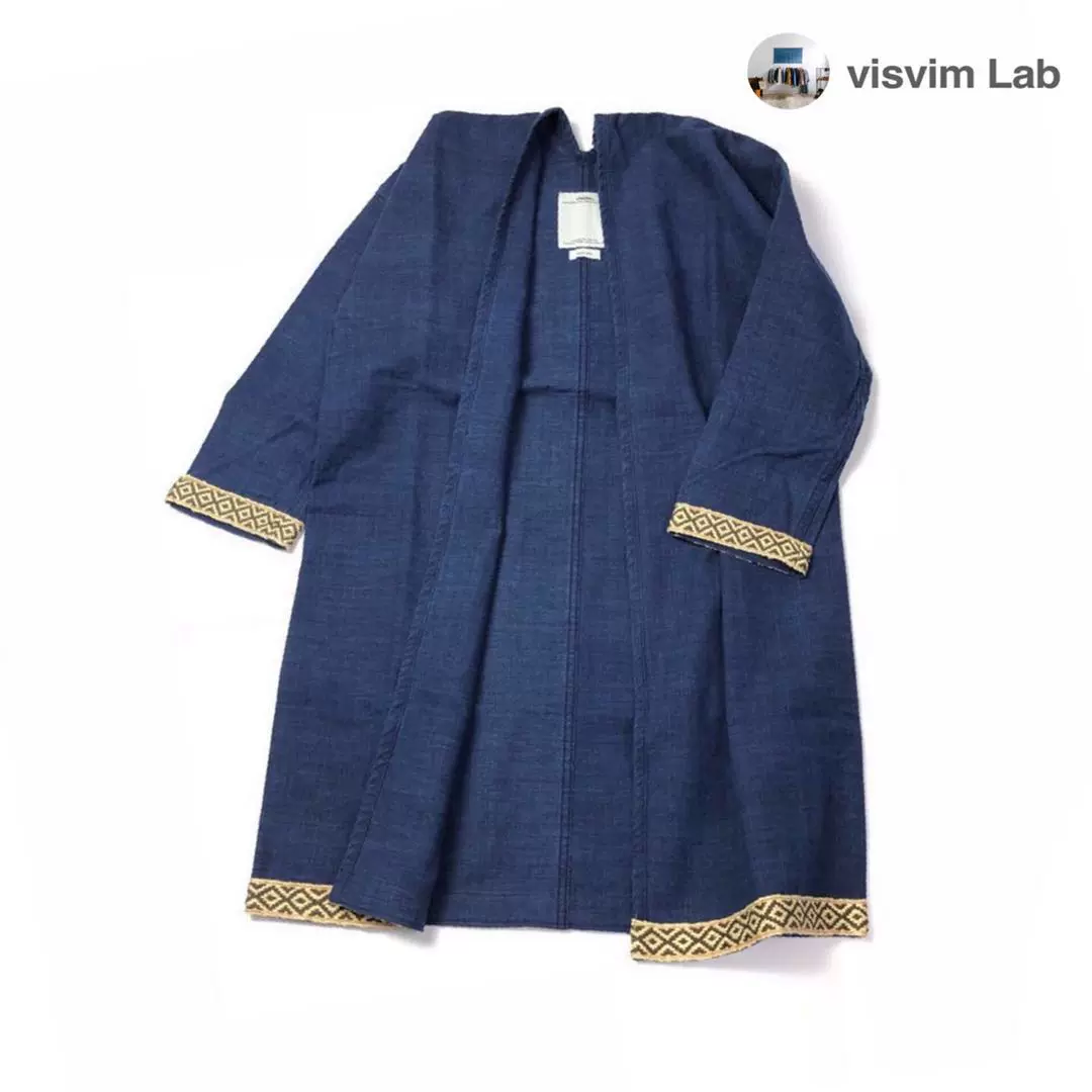 現貨』visvim SANJURO COAT SILK ROAD 16FW 長袍夾克襯衫-Taobao