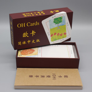 Standard version of OH card oh cards spiritual counseling graphic and text card subconscious projection card 88+88 pictures