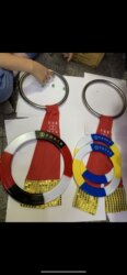 Large Plastic Ring for Dance, Gymnastics, Fitness, and Martial Arts Competitions