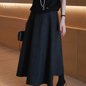 
PKH.HK Special Fashionable yet unfashionable winter wear, exquisite three-dimensional stitching, smart large skirt, half skirt and umbrella skirt