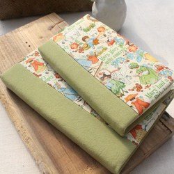 A6A5 Cloth-Covered Notebook, Non-Book Jacket, Large Capacity Fabric Notebook, Notepad, Cloth-Covered Notebook, Spiral-Bound Large Notebook