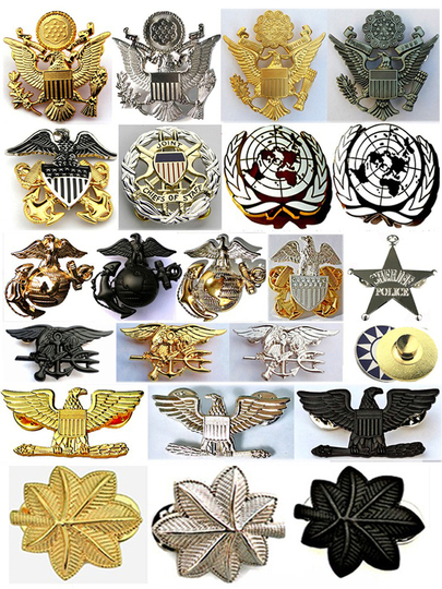 遺品整理 帝国海軍上等兵曹官職区別章 帝国陸軍少尉胸章臂章