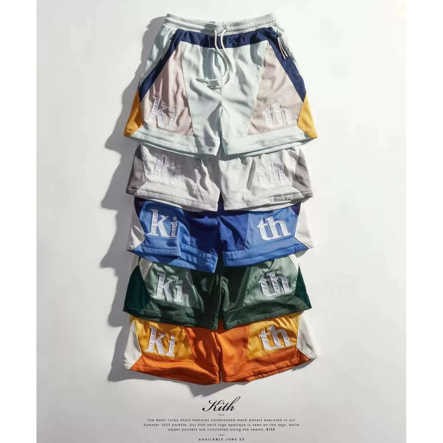 KITH Japanese Indigo Jacquard Wolcott Short 'Indigo