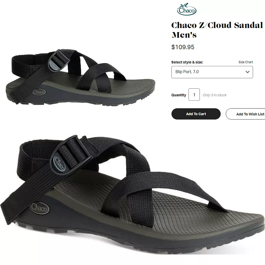 CHACO Z1 CLASSIC ZCLOUD Zvolv Taobao