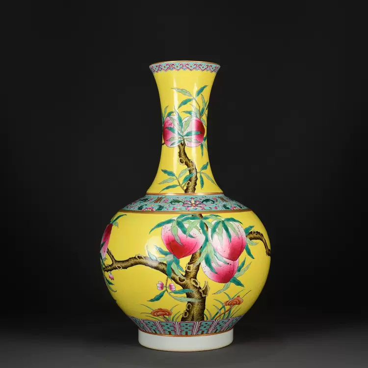 明永乐青花云龙纹天球瓶海外回流古董古玩古瓷器收藏20612