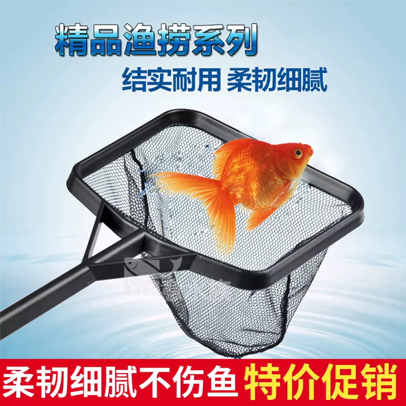 魚撈小魚網小漁網龜缸吸便器迷你型魚缸網兜金魚