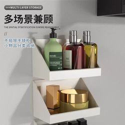 Hot-selling mirror cabinet storage box bathroom cabinet built-in shelf bathroom wash basin oblique mouth wall hanging cosmetics mouth