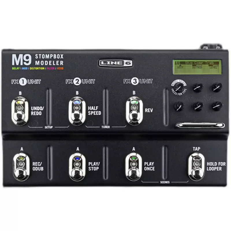 LINE6电吉他效果器M9彩屏单块N矩阵STOMPBOX内录循环立体声MIDI-Taobao