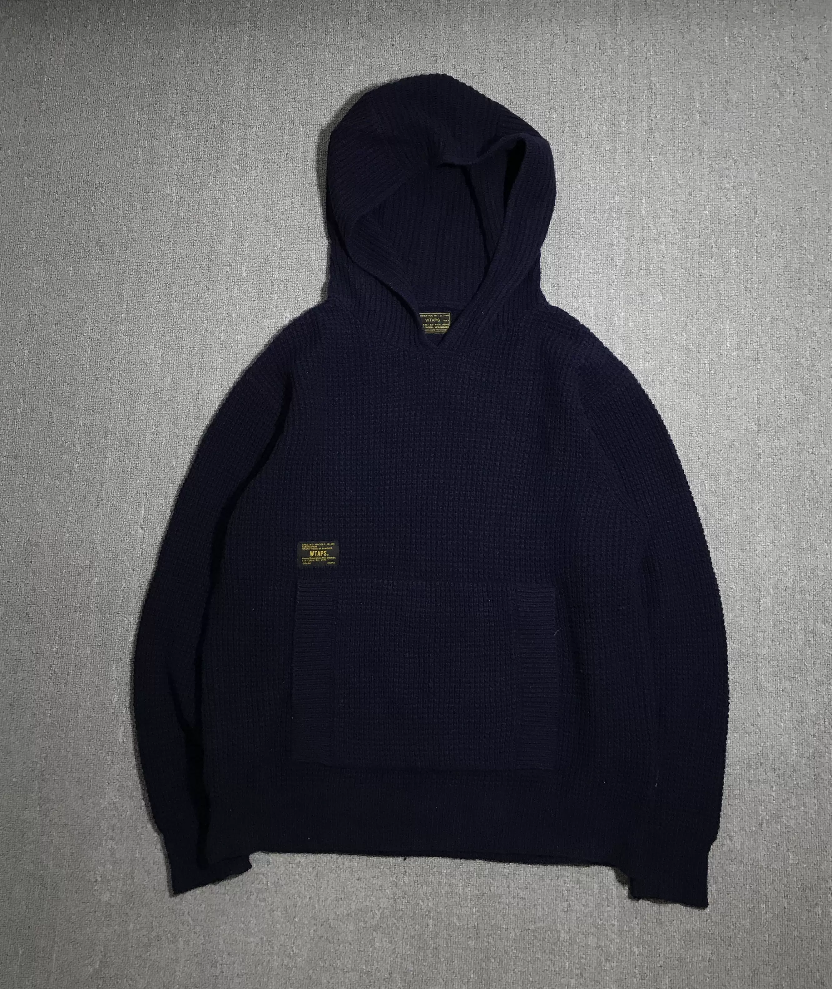 全新16AW WTAPS UDT HOODED SWEATER NYWO 针织卫衣-Taobao