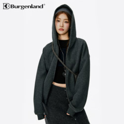 Coat Early Spring Cardigan Hooded Sweatshirt Spring Exquisite Coat Women's Beautiful Thick Spring Clothing Black Korean Style 2026