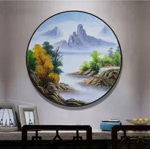 圆形风景油画- Top 500件圆形风景油画- 2024年6月更新- Taobao