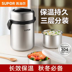 Supor long-lasting thermal insulation and durable lunch box