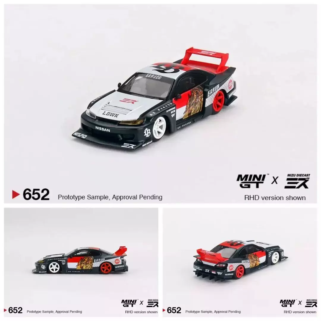 MINI GT x MIZU 1:64 LB-Super Silhouette S15 SILVIA Model Car | eBay