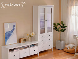 Toys] Bookcase/glass cabinet/chest of drawers/TV cabinet 6 points Blythe mini model doll house furniture