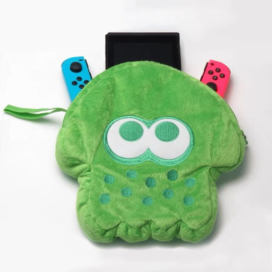 Splatoon Canvas Shoulder Bag - Squid Plush Crossbody Bag