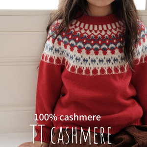 TT CASHMER Try to Children's Sweatr Sweater Circle Caps Cover Sweate
