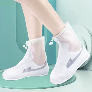 Rain -shoe case, rainshoe, anti -skid men's and women, thick wear resistance, rainproof, rainproof, waterproof waterproof shoe cover high -pipe cover children's rain boots