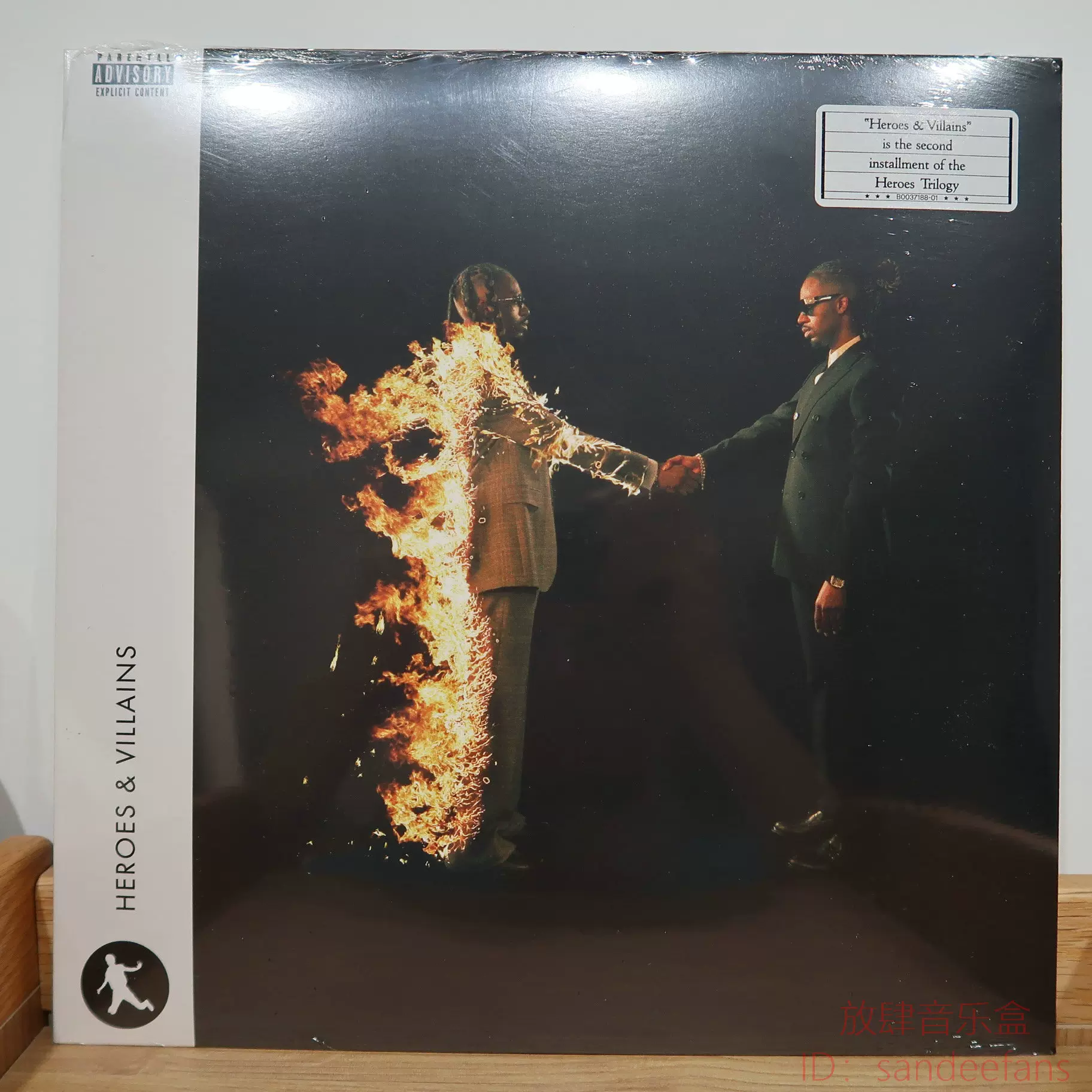 日本未発売 Metro boomin Heroes & villains LP 日本未発売 Metro boomin Heroes & villains LP