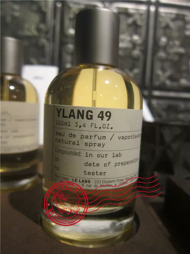 法国LE LABO YLANG49 依兰依兰49香水可定制中英标签-Taobao