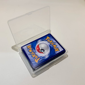 
Pokémon card storage box ptcg card box Pokemon Pokémon card transparent box frosted box