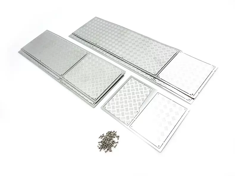 田宮1 14 拖把頭沃爾fh16故障牽引車 仿真裝飾防滑紋鋼板231