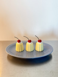 Cream Soda Cherry Pudding Jewelry Box Original Design Ring Box Storage Gift