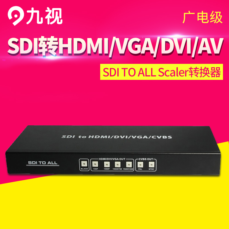 SD | HD | 3G-SDI DVI | HDMI | VGA | AV    ȯ SDI VGA SDI CVBS-
