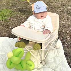 Special Sale Baby High Chair Outdoor Beach Chair Portable Folding Multi-Functional Safety Stool Camping Picnic Photo Taking High Chair