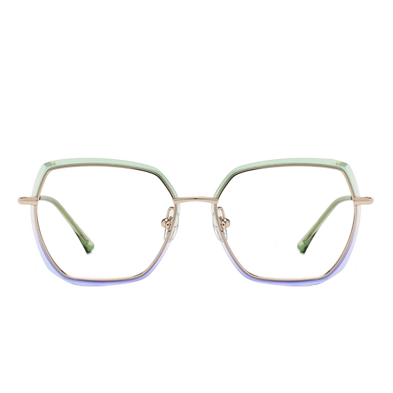 2016 men's and women's gradient glasses frame Korean version TR90 glasses retro literary trend couple myopia glasses frame
