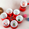 Christmas ceramic cup cute three-dimensional animal cup cartoon cute coffee cup mug christmas gift cup
