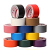 3j color tape strong cloth base tape wholesale diy decoration exhibition red yellow blue green black and white brown silver purple strong high viscosity waterproof leak-trap warning single-sided widened tape carpet tape dedicated