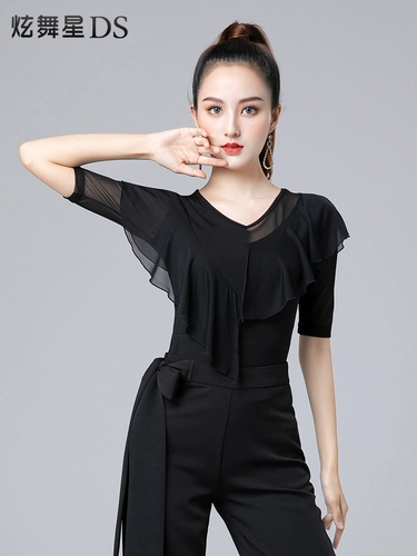 Латинский танец топ взрослый женский лейбл танце