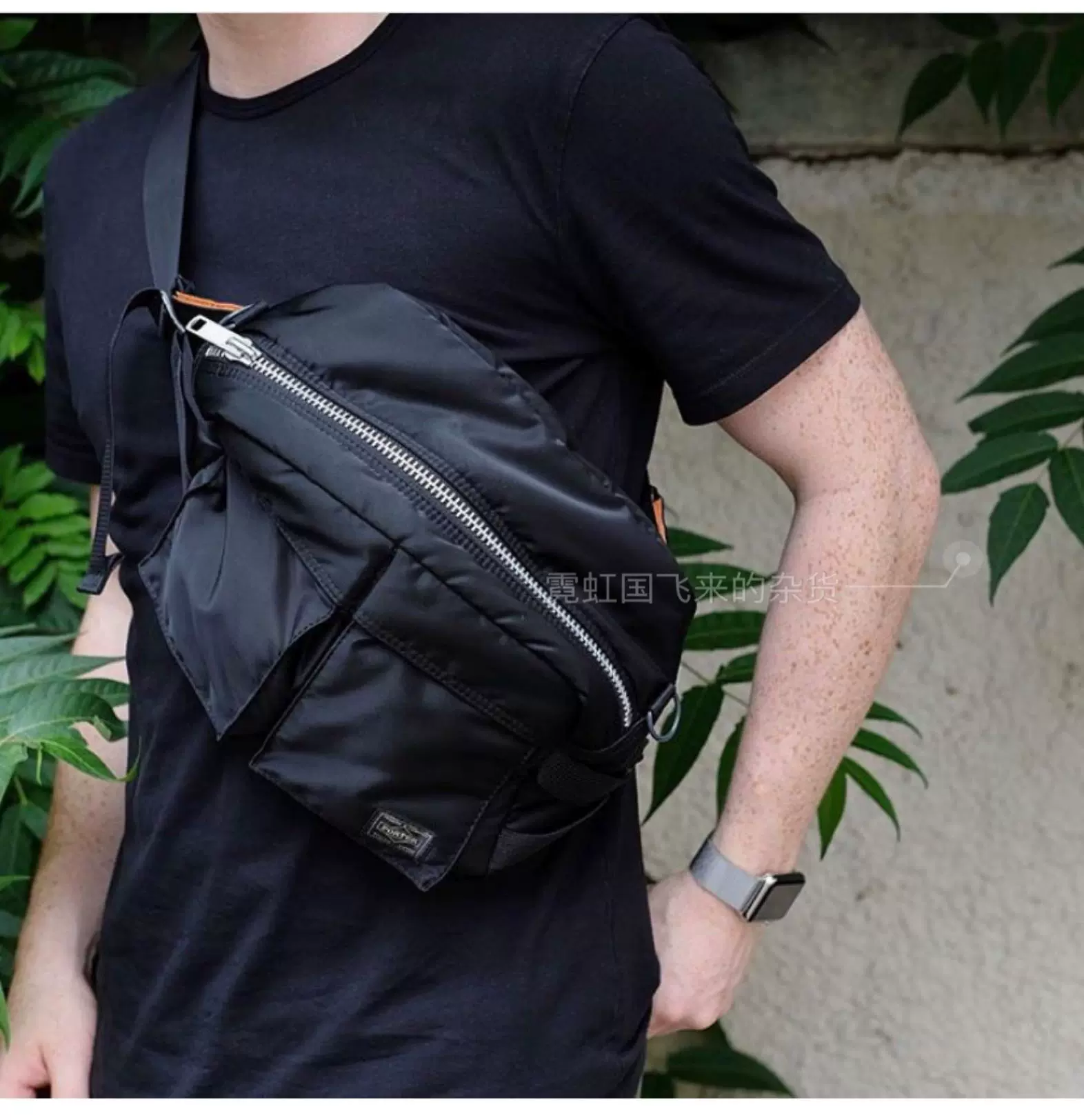 PORTER TANKER WAIST BAG 吉田日本製斜挎包胸包通勤包622-68302-Taobao