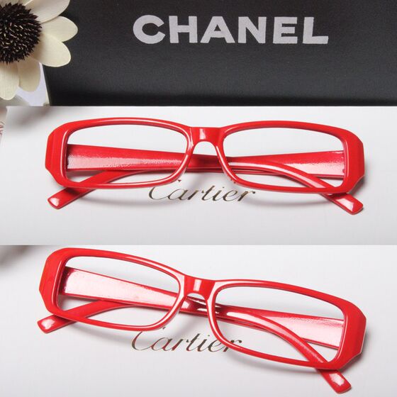 Red Korean version of non -mainstream glasses Frame -up myopia Men and Women's retro scrub black frame anti -radiation anti -radiation eye frame
