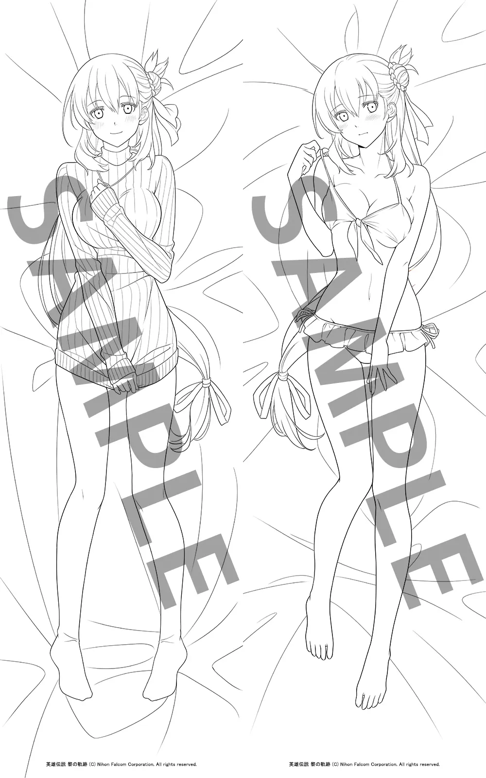 英雄伝説 黎の軌跡 抱き枕カバー アニエス・クローデル 終了】「黎の軌跡」アニエスの抱き枕カバー予約受付中（9月19日