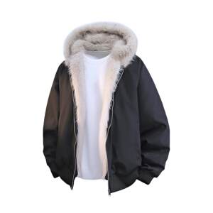 
VIISHOW American retro mountain sculpture short velvet warm cotton jacket for men and women couples wear thick cotton jacket