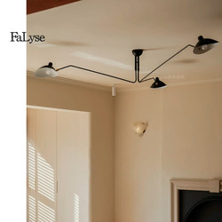 French-Style Serge Mouille Living Room Chandelier, Nordic Claw-Shaped Bedroom Main Light, Vintage Designer Duckbill Lamp