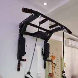 Wall Horizontal Bar Indoor Wall Multi-Functional Exercise Parallel Bar Home Fitness Equipment Pull-Up Device Home Boom