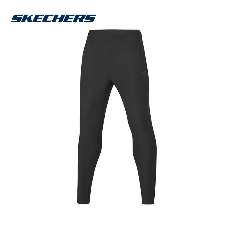 Skechers斯凯奇梭织长裤男子2023夏新款时尚运动服P223M020/0018-Taobao