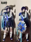 il dottore genshin cosplay Ban Đầu Thần Cos Phù Hợp Với Wanderer Skifyisher Quần Áo Cosplay Hoạt Hình Hai Chiều Trang Phục Bộ Game C Phù Hợp Với Toàn Bộ fatui cosplay genshin Genshin Impact